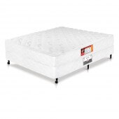 Imagem do produto - Cama Box + Colchão Castor Red & White D45 Double Face 25cm