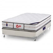 Imagem do produto - Cama Box + Colchão Castor Vitagel Classic Double Face