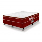 Imagem do produto - Cama Box + Colchão Castor Red & White D33 AIR One Face