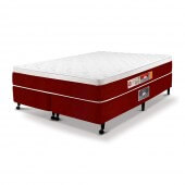 Imagem do produto - Cama Box + Colchão Castor Red & White D45 AIR One Face