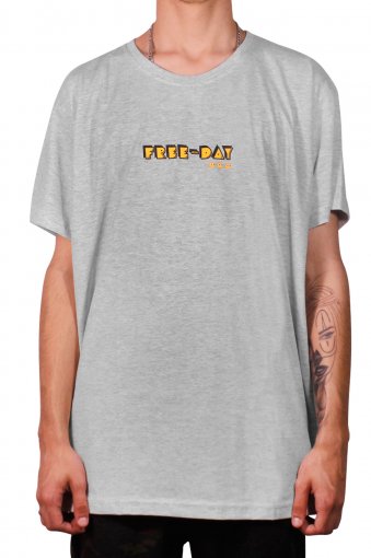 Camiseta Freeday Packman Cinza