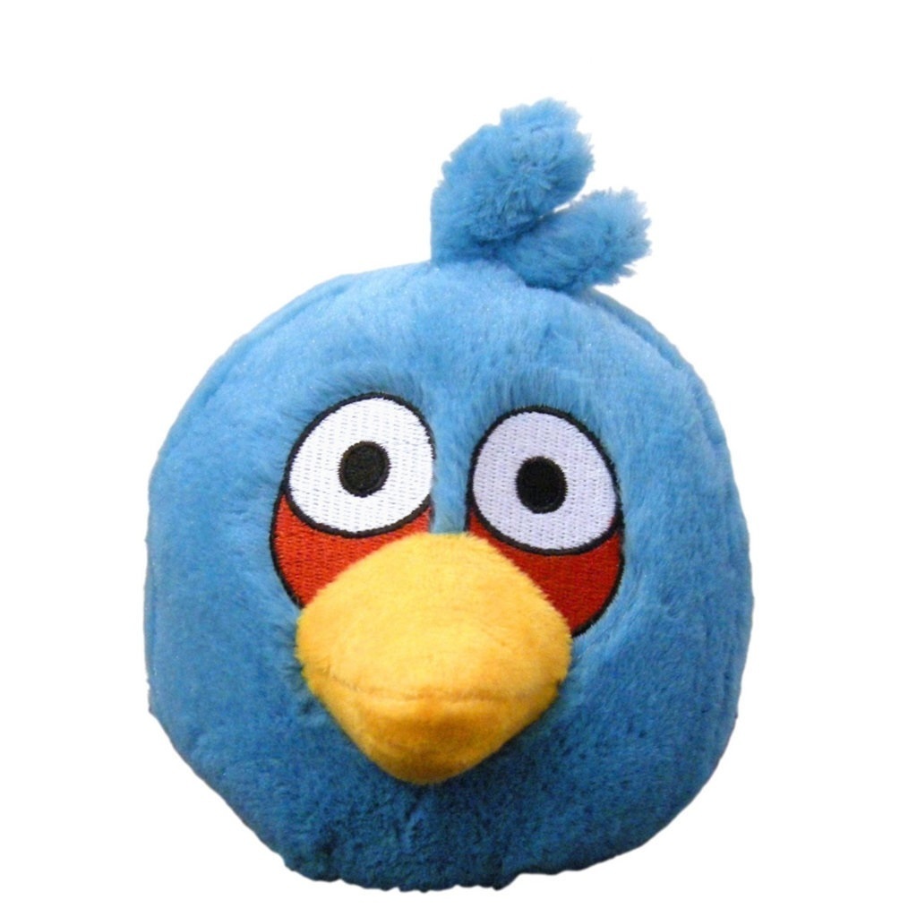 Pelúcia Angry Birds - Bird Azul