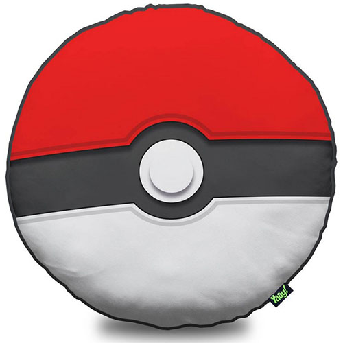 Almofada Pokebola / Pokéball - Inspirada em Pokémon