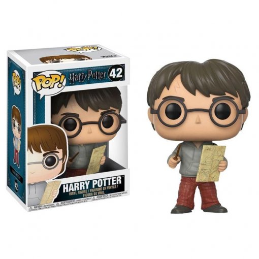 Harry Potter com Mapa do Maroto / Marauders Map - Funko Pop Harry Potter
