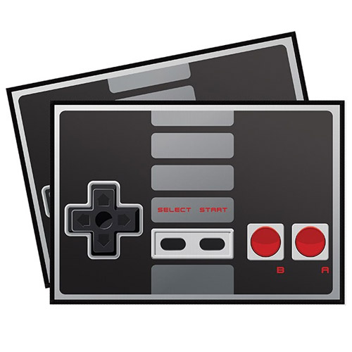 Jogo Americano Gamer Joystick NES Retrô Preto
