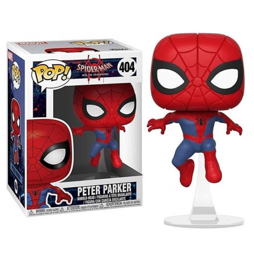 Peter Parker Spider-Man / Homem-Aranha - Funko Pop Marvel Into the Spiderverse