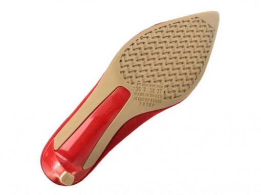 scarpin mississipi tecido