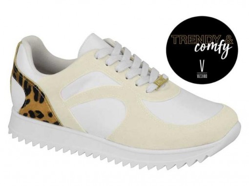 tenis vizzano trendy e comfy
