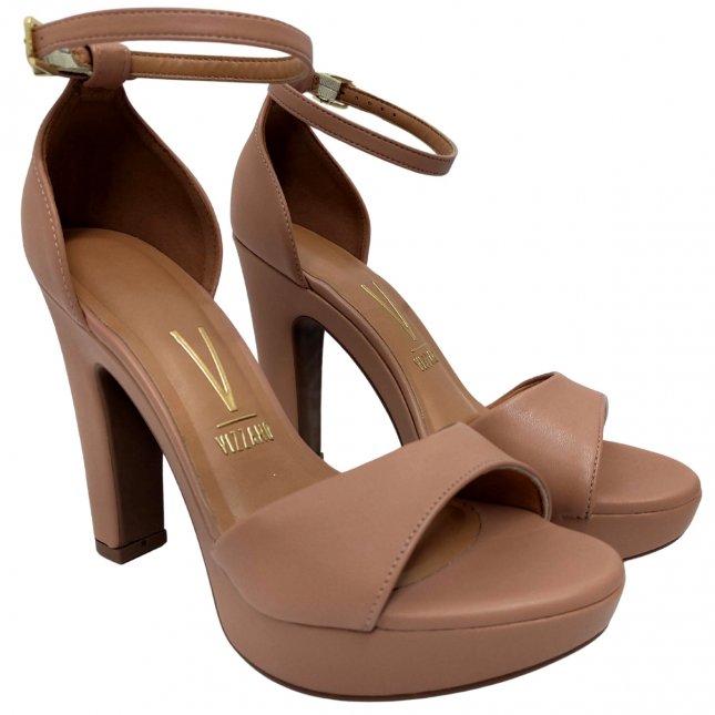 Sandália Balada Meia Pata e Salto Bloco Vizzano - Main Image