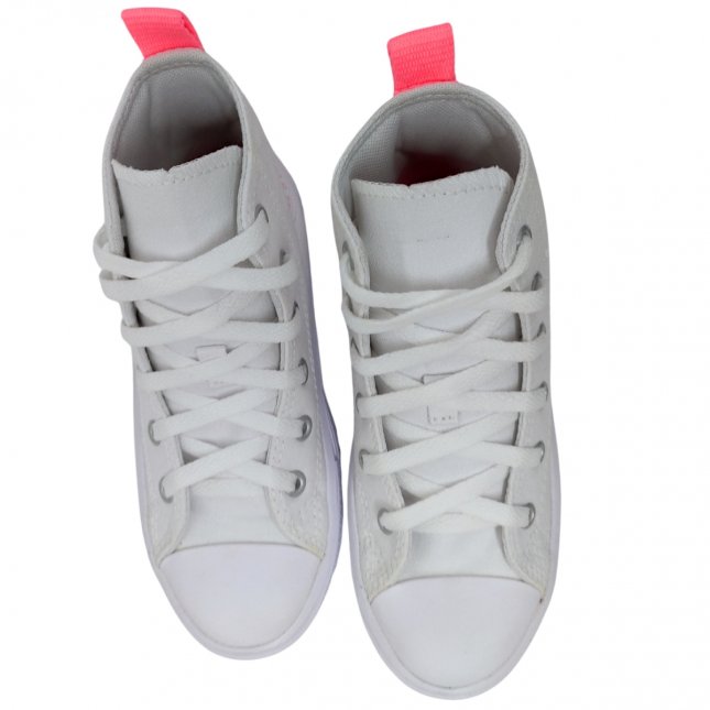 Shoe All Star Plataforma Cano MÃ©dio Star Chuck All Stars Amarelo