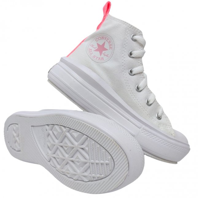Tênis Cano Alto Converse Kids Chuck Taylor All Star Move CK1020