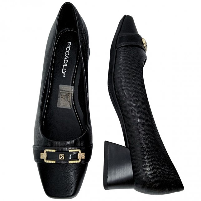 Sapato Social Sapato Saltinho Quadrado Sandália Saltinho Feminino