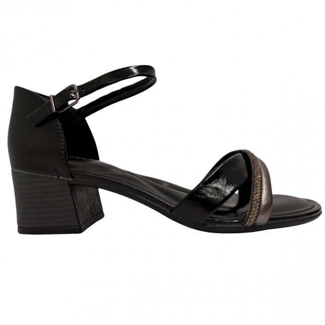 Dakota SandÃ¡lia Salto MÃ©dio Preta CalÃ§ados Dakota Dafiti SandÃ¡