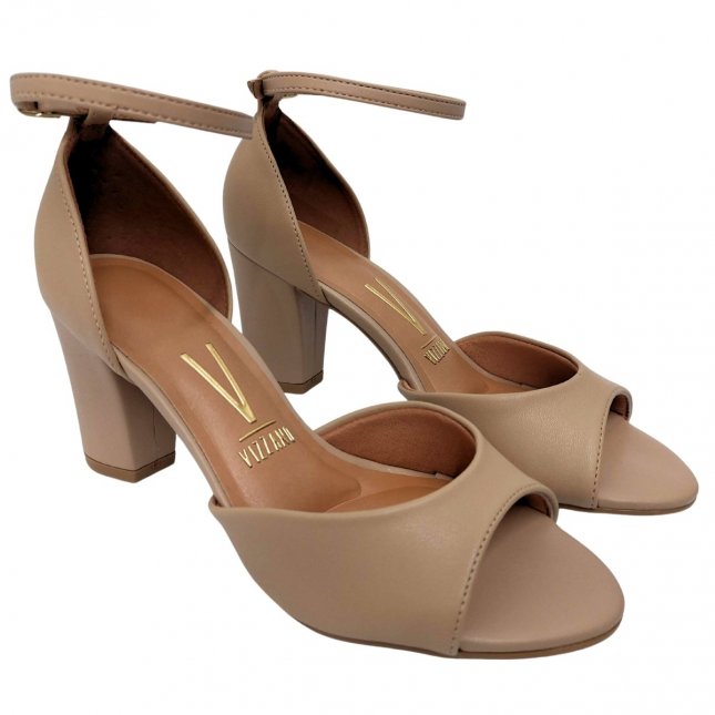 Sandália Salto Bloco Médio Vizzano - Main Image