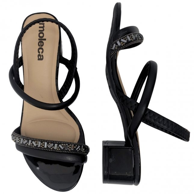 Salto Baixo Oxford Salto Salto Baixo Oxford Moleca Salto Sandália