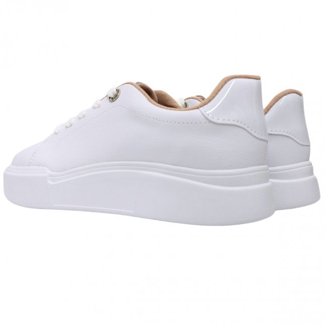 Logo Solado Tenis Moleca Branco Liso Tênis Casual Moleca Tenis