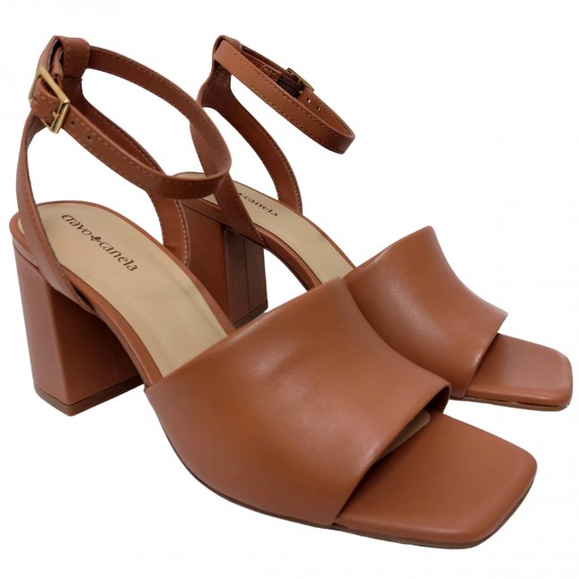 Sandalia Papete Sandalia Cravo Canela Sandália Papete Feminina