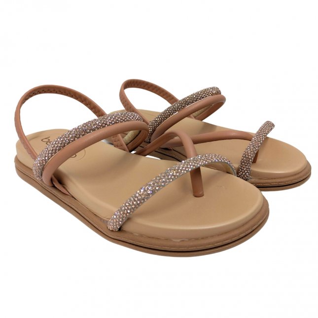 Sandália Papete e Brilho Beira Rio Conforto