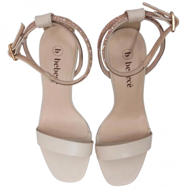 Sandália Social Brilho e Salto Fino Gisele Bebecê T7527-290