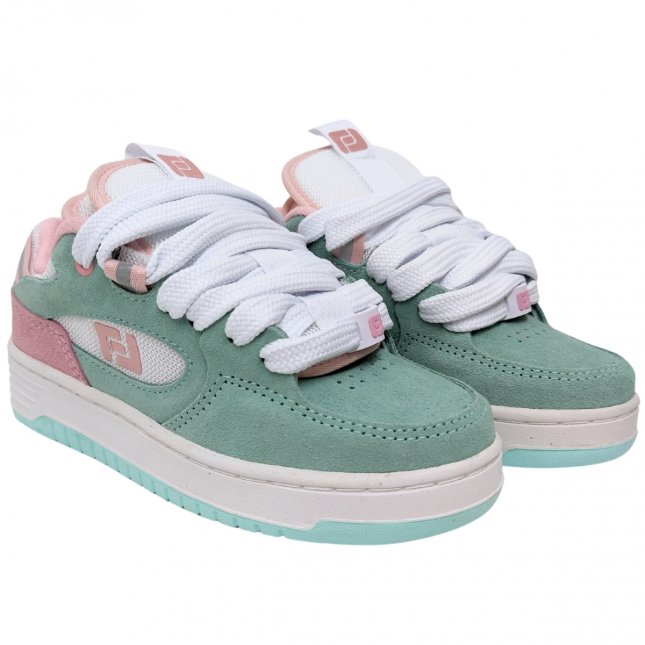 Tênis Casual Skate Estilo Fat Freeday Switch Gold Calçados