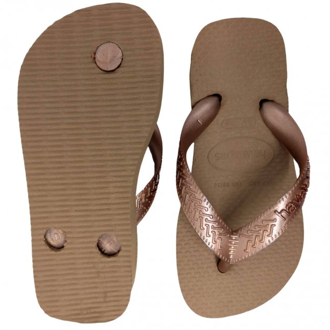 Chinelos Havaianas Infantil Top Gold Calçados