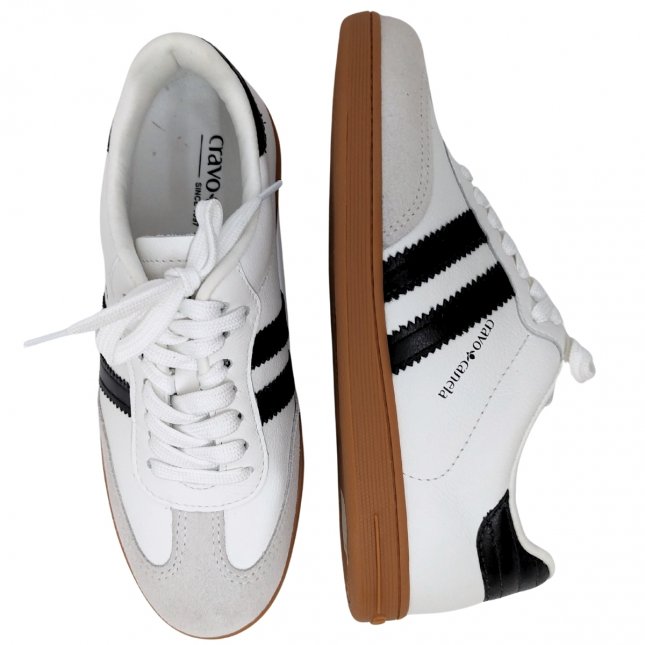 Sapato CalÃ§ados Femininos Em Couro Sapatos Femininos Tenis Couro