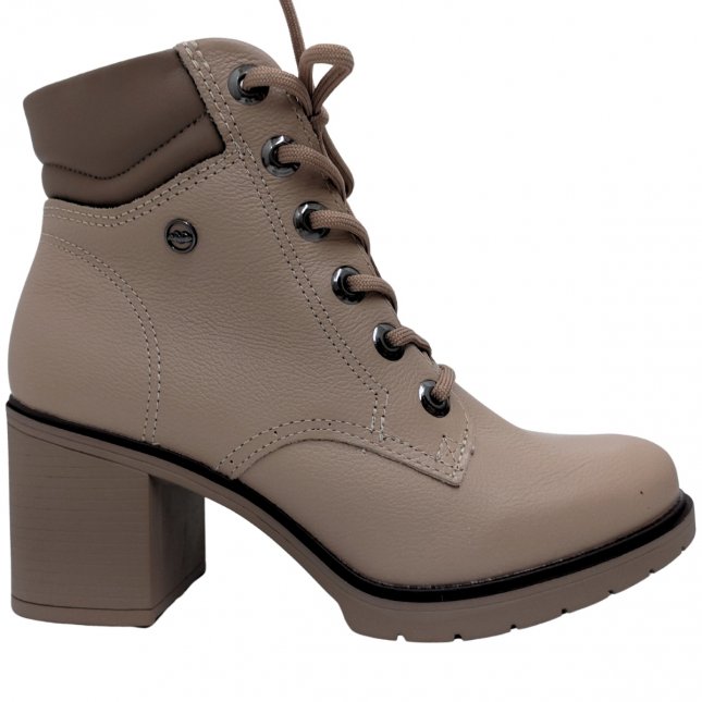 Botina Bota Feminina Cano MÃ©dio Bota Coturno Bota Salto