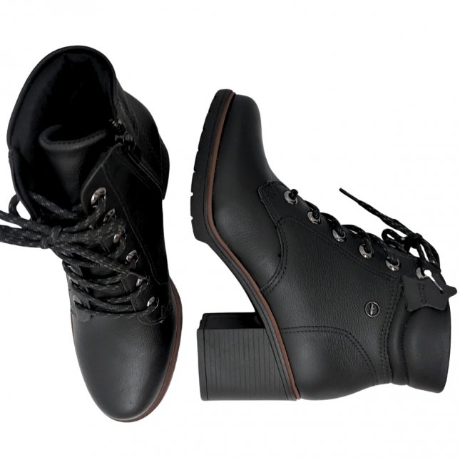 Shoe Bota Cano MÃ©dio Salto Grosso Bota Cano Curto Salto Grosso