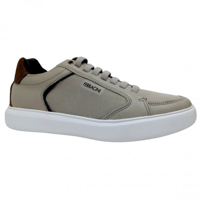 Tênis Casual Em Couro Ferracini Marvin 7317-683