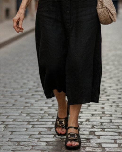 Sandália Feminina Conforto Anabela Piccadilly 540419