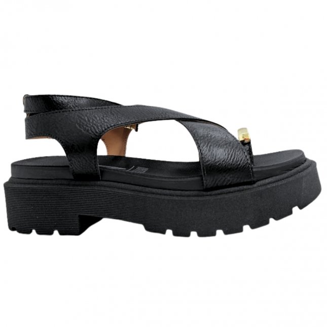 Sandália Feminina Vizzano Papete Flatform Ring Toe