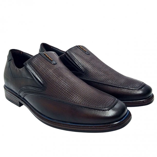 Sapato Social Em Couro Pegada 12630