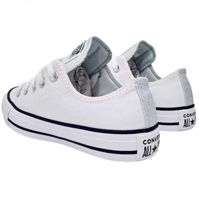 Cano Baixo Tenis Iate Converse Couro Branco Kit Slip On Masculino