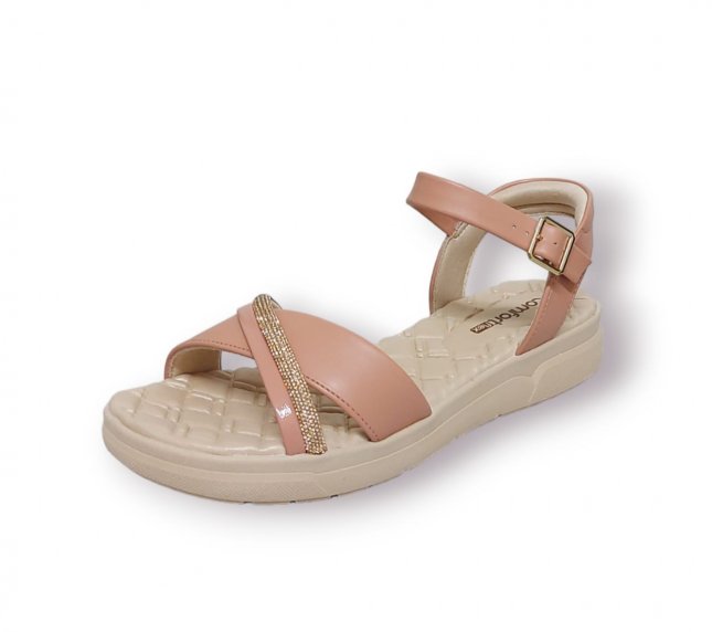 Feminina Comfortflex Rasteira Calados Comfortflex Sandalias Da