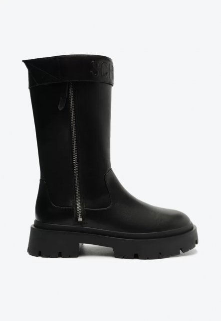 Bota Tratorada Bota Schutz Salto Baixo Bota Schutz Tratorada Cano