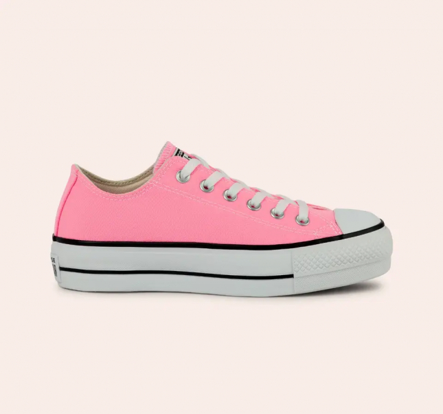 Tênis Converse All Star Lift Seasonal Colors Rosa