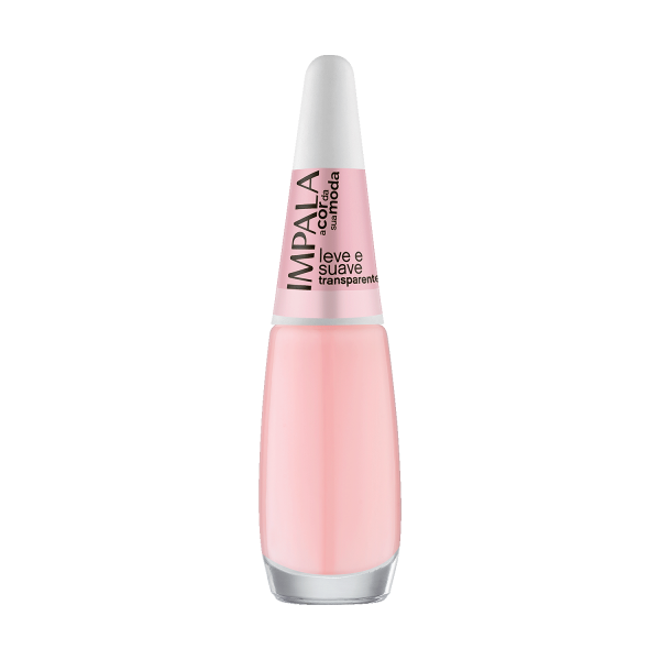 Esmalte Impala Transparente A Cor da Sua Moda - Leve e Suave