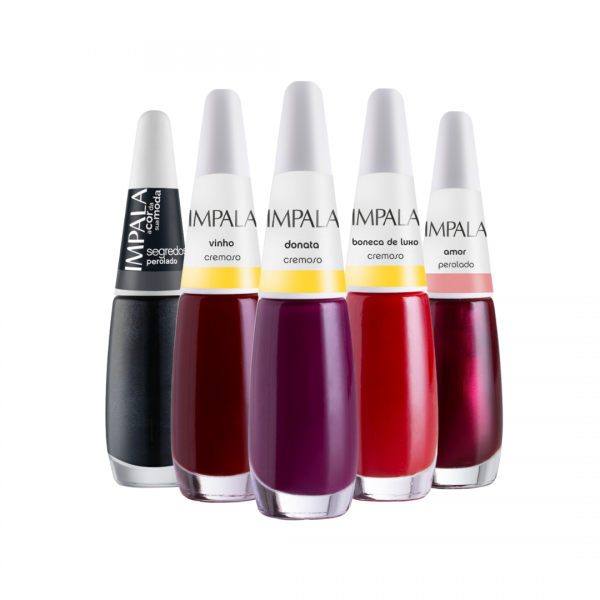 Kit Esmaltes Impala A Cor da Sua Moda