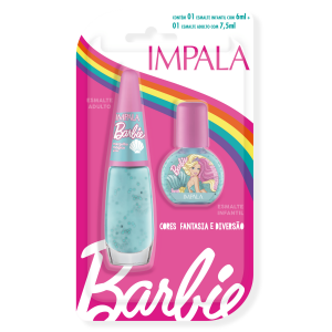 Imagem - Kit Esmalte Adulto/ Infantil Impala Barbie - Mergulho Mgico