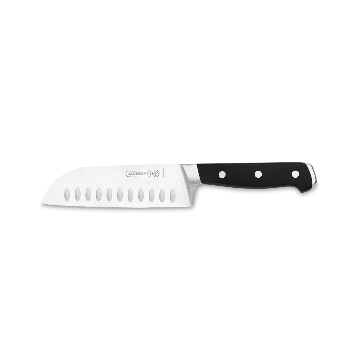Faca Santoku Chef Kitchen Mundial 7" em Aço Inox e Cabo em Resina