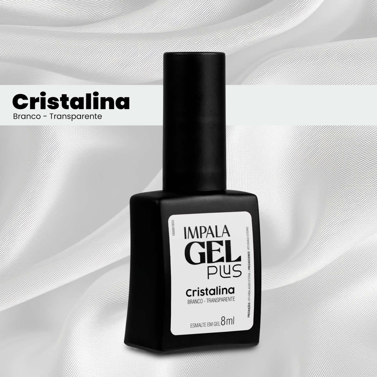 Esmalte Gel - Impala Gel Plus - Transparente - Cristalina