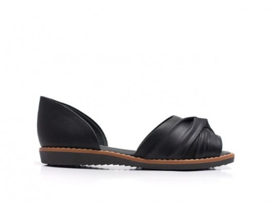 peep toe sapatilha