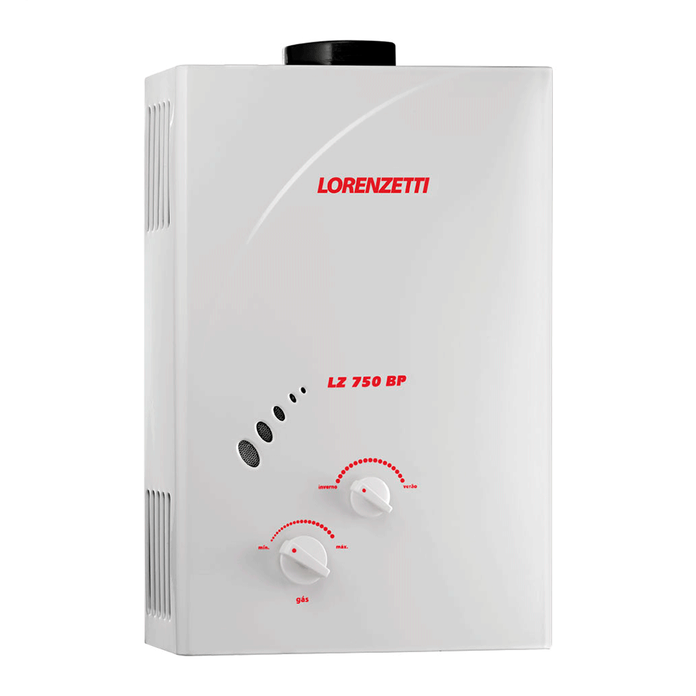 Aquecedor de Água a Gás LZ 750BP Bivolt (GLP) Lorenzetti