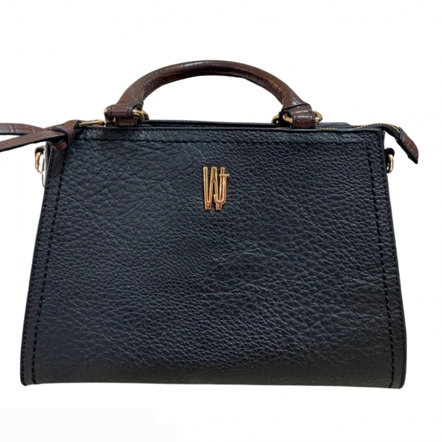 Bolsa WJ Satchel Feminina Café - Iria Calçados