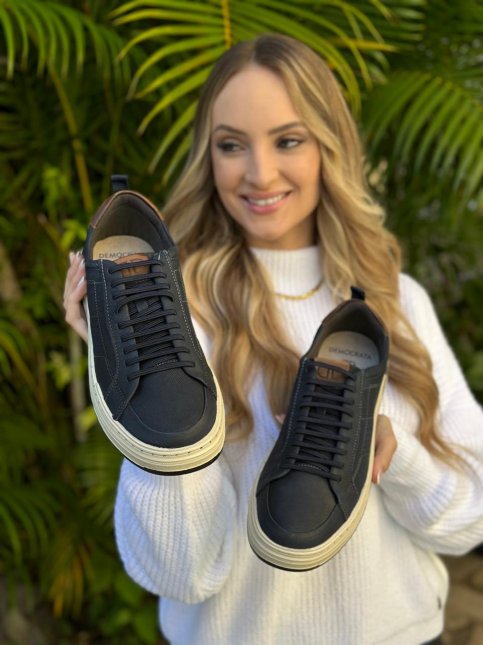 Sapatênis Democrata 240601-002 Navy