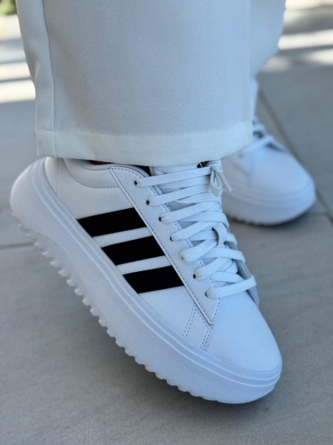 Tênis Adidas Grand Court Platform Branco