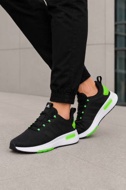 Tênis Adidas Racer TR23 Preto/Verde