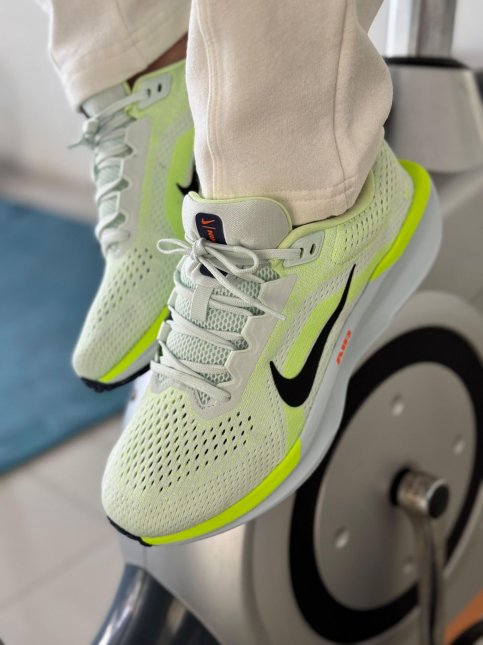 nike air verde fluorescente