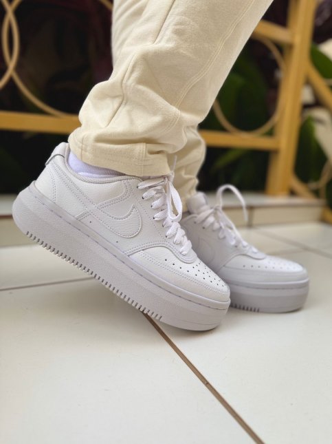 Nike Court Vision Tenis De Basquete Nike Branco Tênis Nike