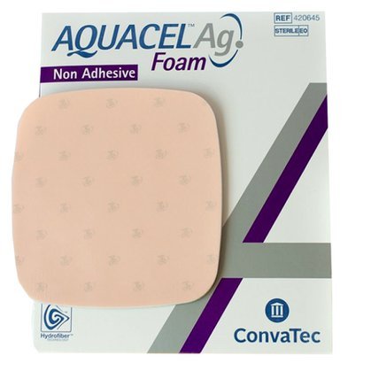 Aquacel Ag Foam 10x10cm Sem Adesivo